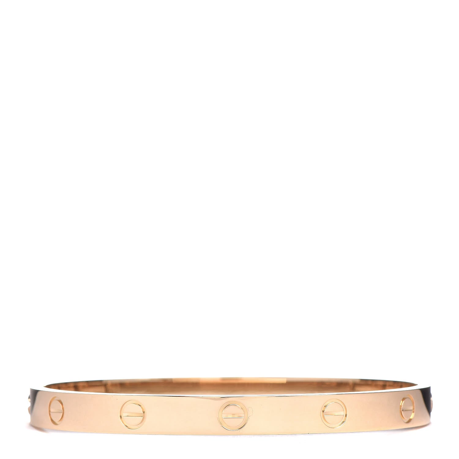 Cartier 18K Yellow Gold LOVE Bracelet 18 1 of 7