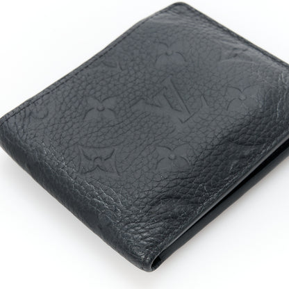 Louis Vuitton Taurillon Slender Wallet Black 9 of 11
