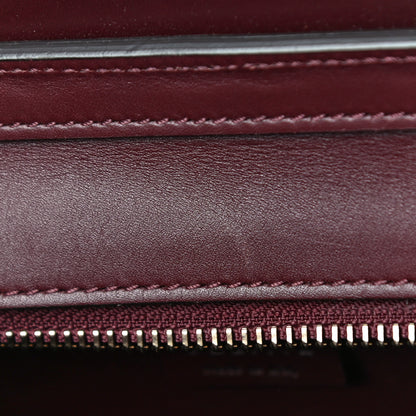 Celine Goatskin Nano Luggage Burgundy 12 of 13