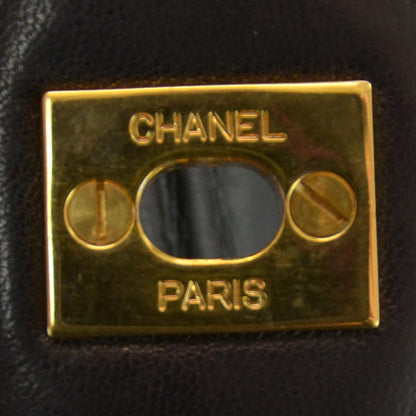 Chanel Lambskin Double Sided Medium Flap Black 9 of 9