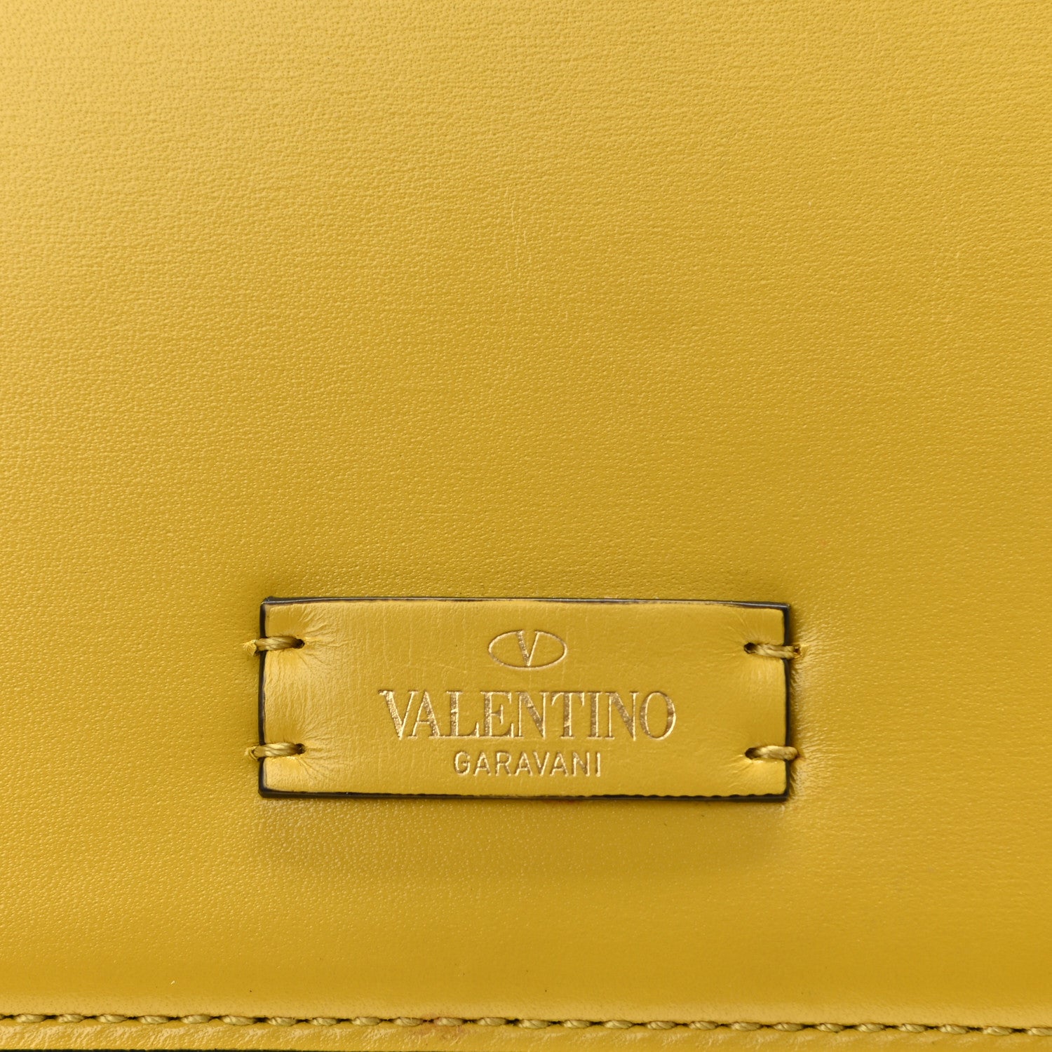 Valentino Garavani Smooth Calfskin Small VSling Shoulder Bag Senape 6 of 13