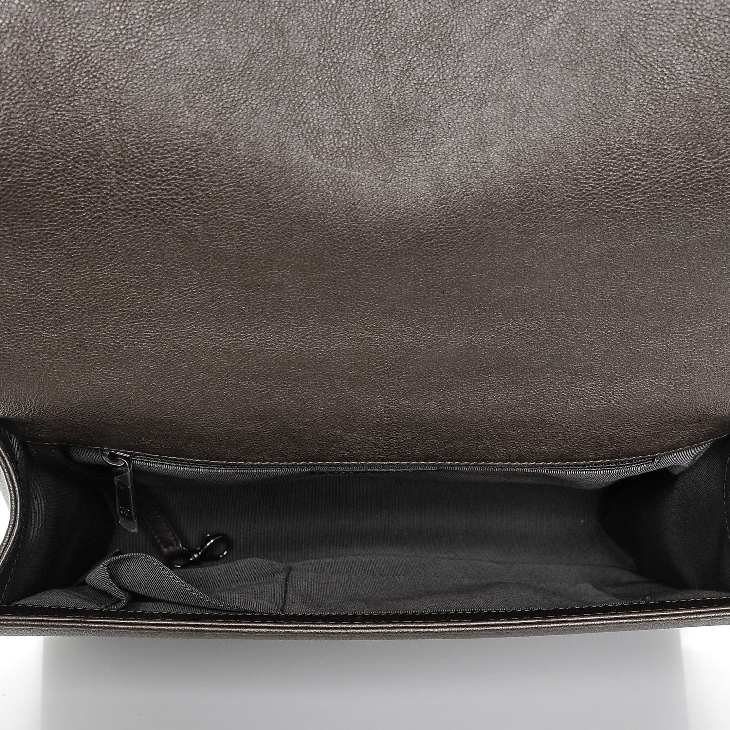 Chanel Calfskin Quilted Large Boy Flap Grey 5 of 7