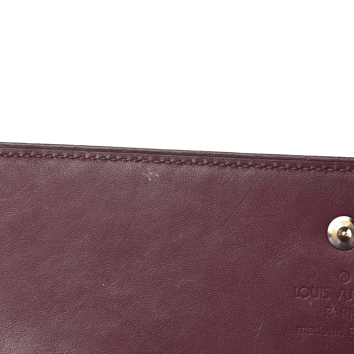 Louis Vuitton Mat Monogram Porte Tresor International Wallet Violet 9 of 18