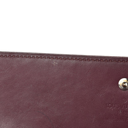 Louis Vuitton Mat Monogram Porte Tresor International Wallet Violet 9 of 18
