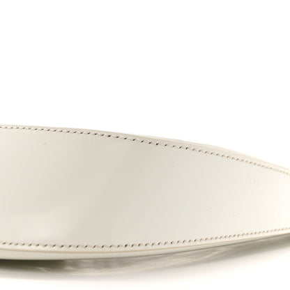 Prada Spazzolato Cleo Shoulder Bag White 7 of 9