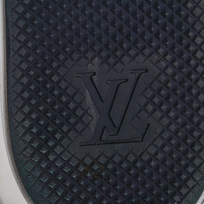 Louis Vuitton Denim Monogram Tempo Sneakers 41 Blue 8 of 9