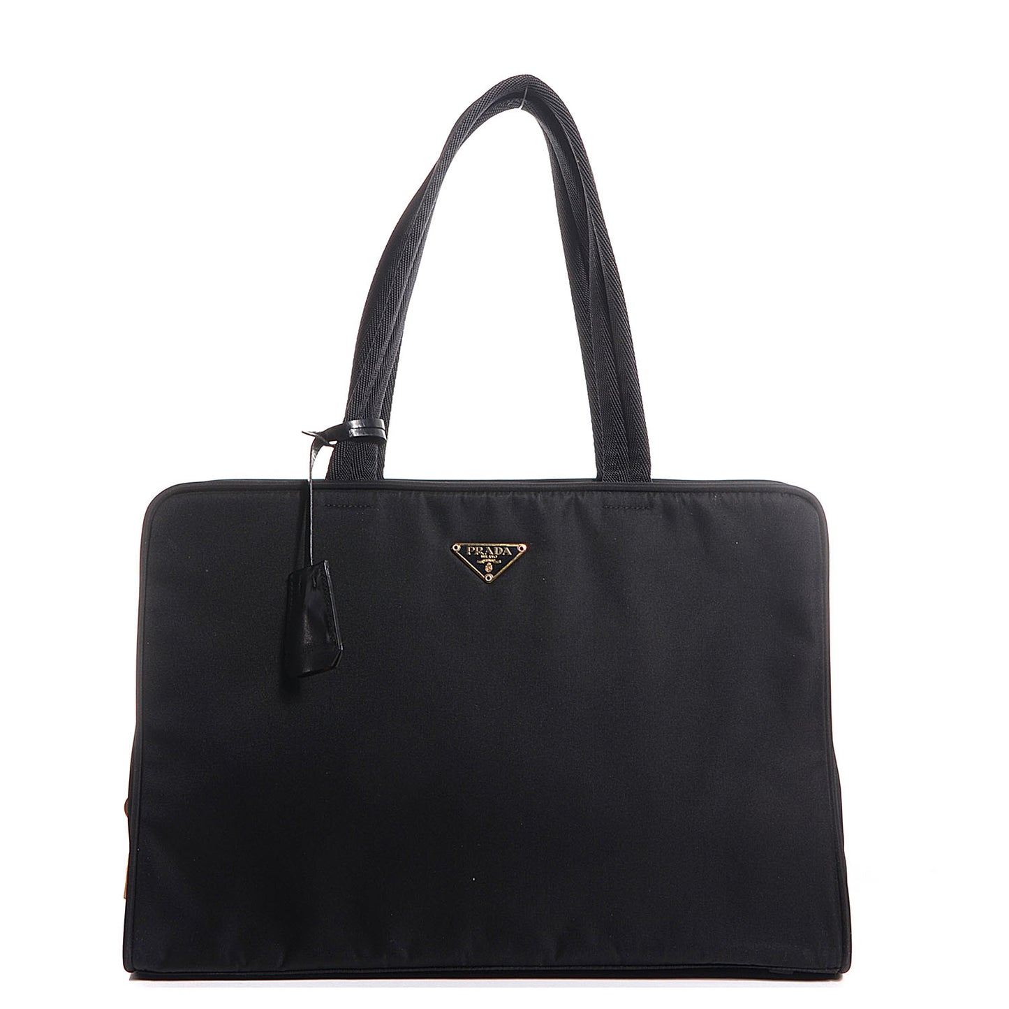 Tessuto Nylon Briefcase Nero Black