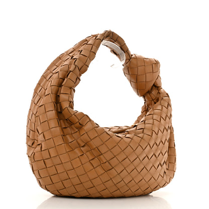 Bottega Veneta Nappa Intrecciato Teen Jodie Hobo Caramel 3 of 14