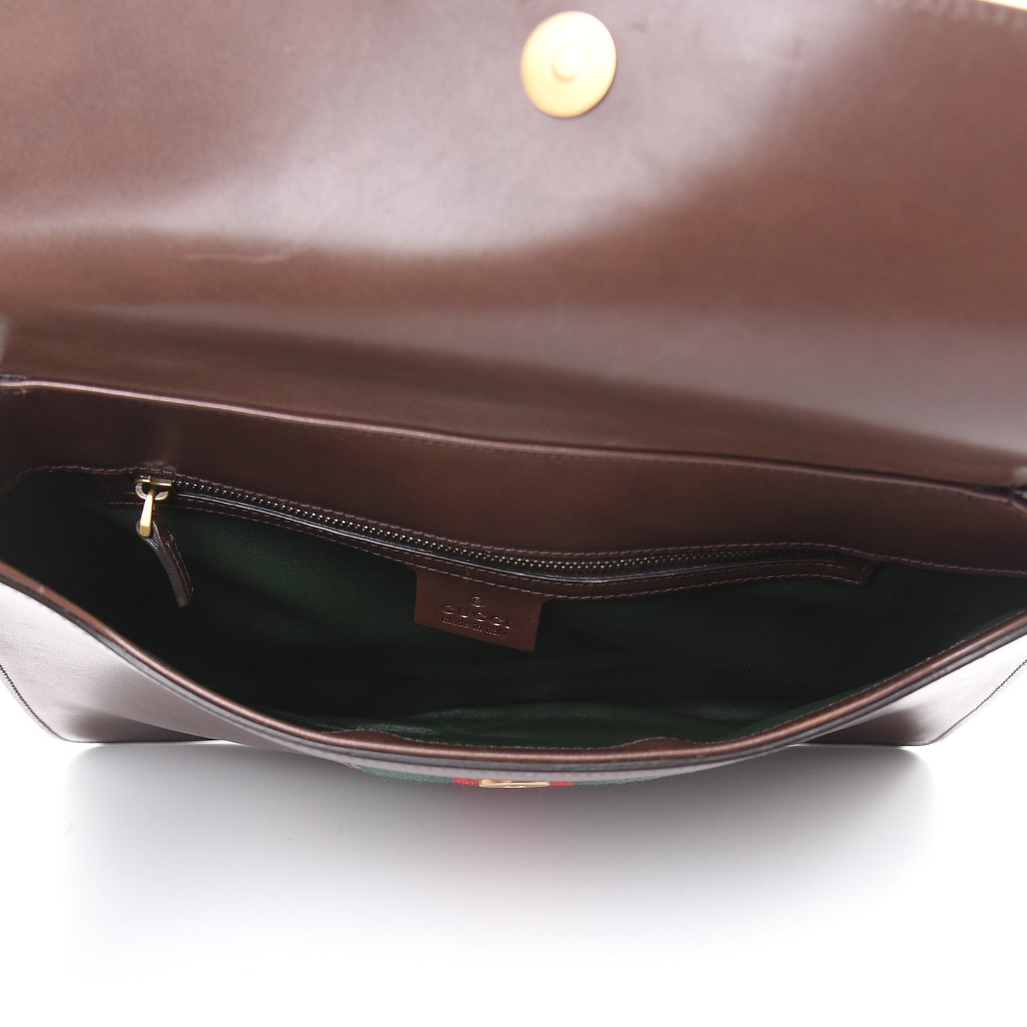 Tuscany Lux Calfskin Web GG Marmont Shoulder Bag Fondent