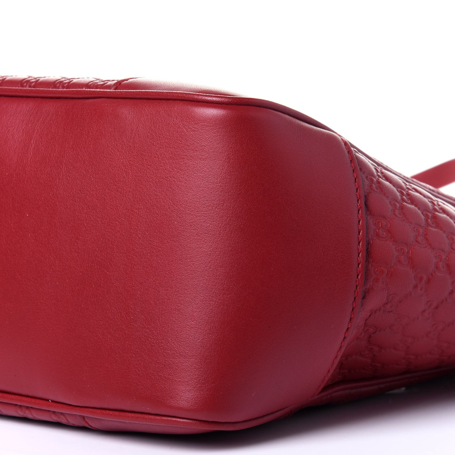 Microguccissima Small Bree Tote Red