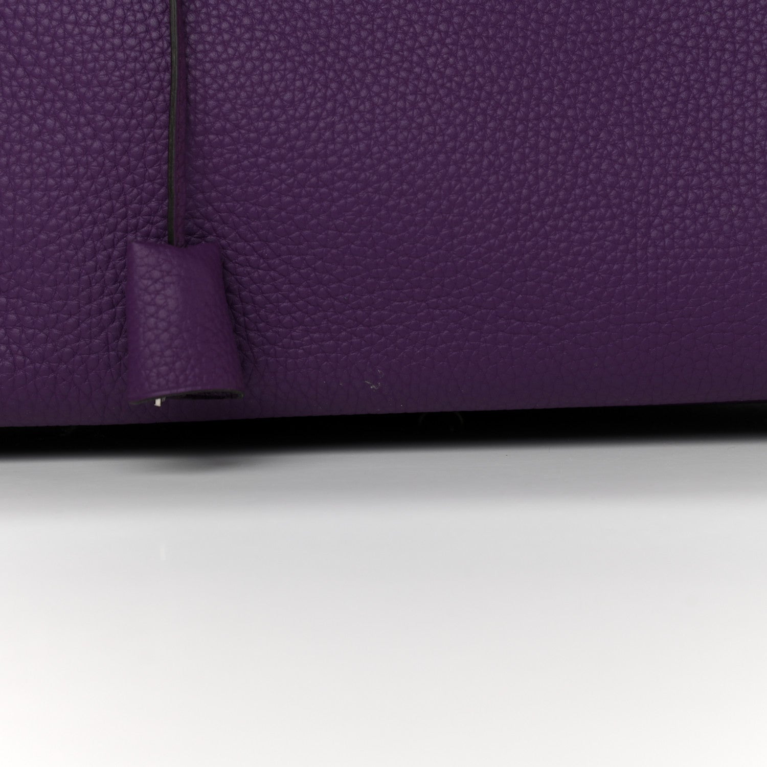 Hermes Taurillon Clemence Victoria II 35 Ultraviolet 12 of 13