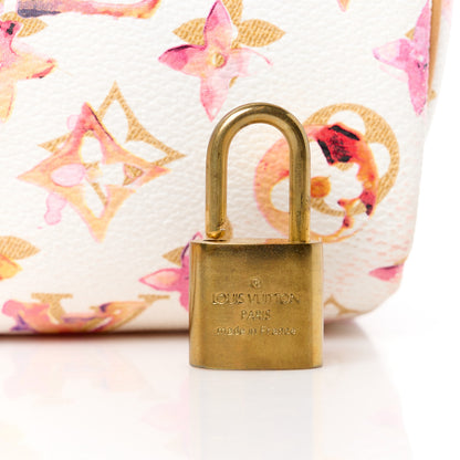 Louis Vuitton Watercolor Aquarelle Speedy 35 White 8 of 14