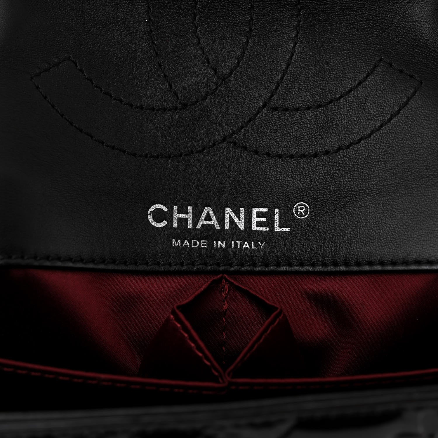 Chanel Patent Medium Lucky Symbols Flap Black 6 of 11