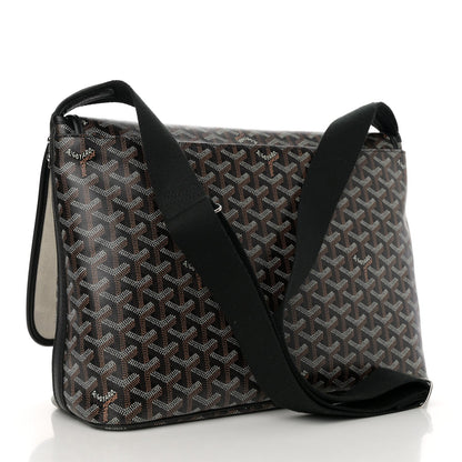 Goyard Goyardine Capetien Messenger Bag Black 3 of 15