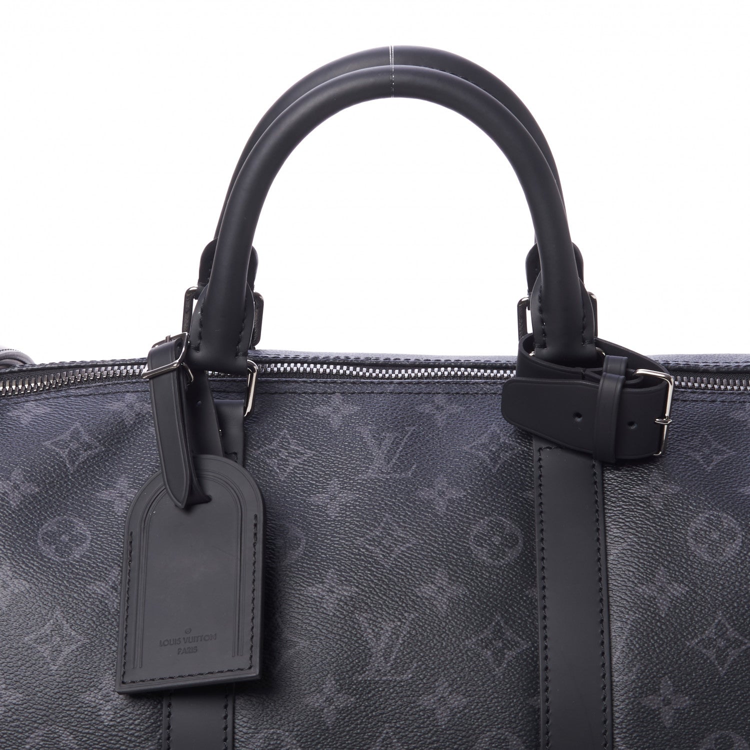 Louis Vuitton Monogram Eclipse Keepall Bandouliere 55 8 of 10