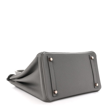 Hermes Togo Birkin 30 Gris Meyer 4 of 11