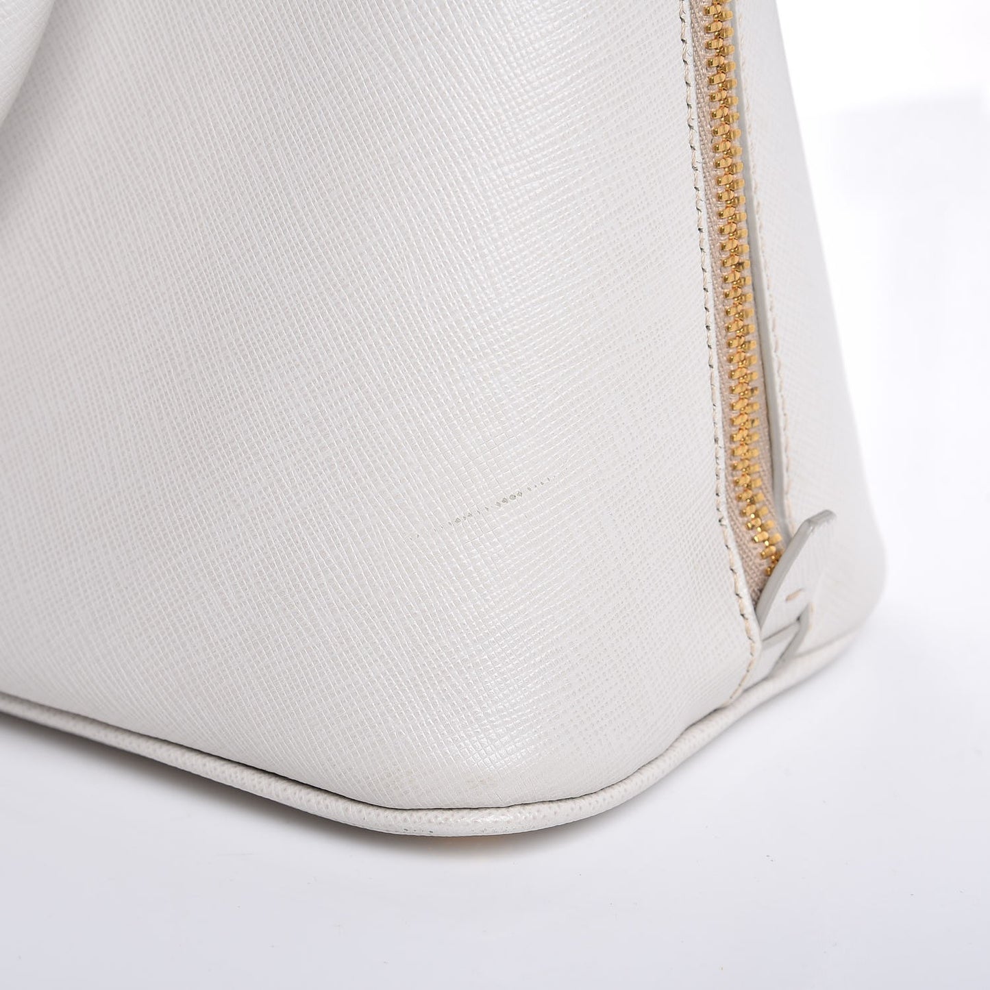 Saffiano Lux Medium Promenade Tote Talco