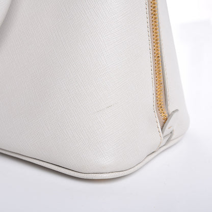 Prada Saffiano Lux Medium Promenade Tote Talco 10 of 10