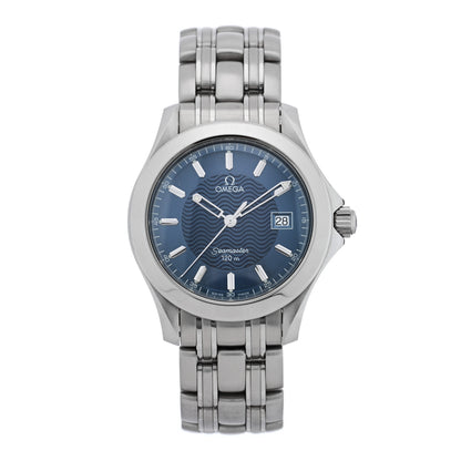Omega Stainless Steel 36mm Seamaster 120M Quartz Watch Blue 2511.81 1 of 4