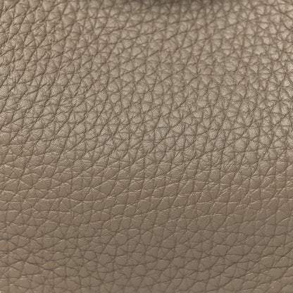 Hermes Taurillon Clemence Mini Lindy 20 Etoupe 8 of 10