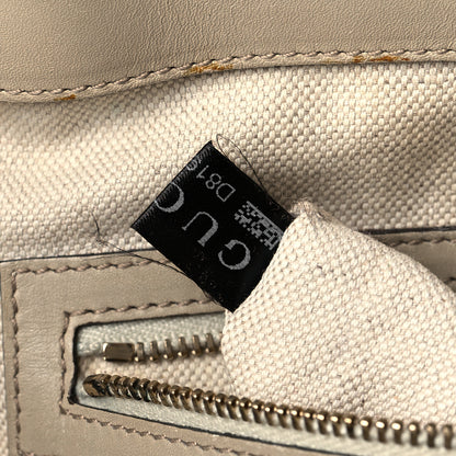 Gucci Monogram Web Medium Mayfair Tote Off White 8 of 11