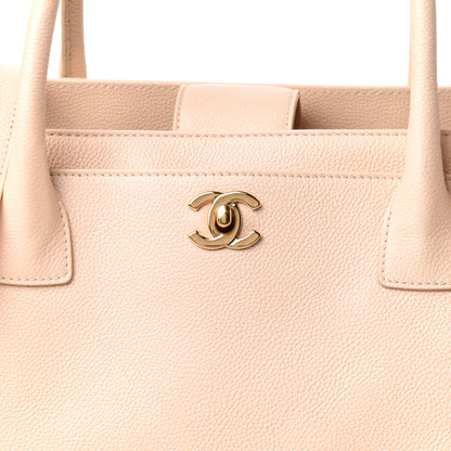 Chanel Caviar Cerf Executive Shopper Tote Beige 7 of 16