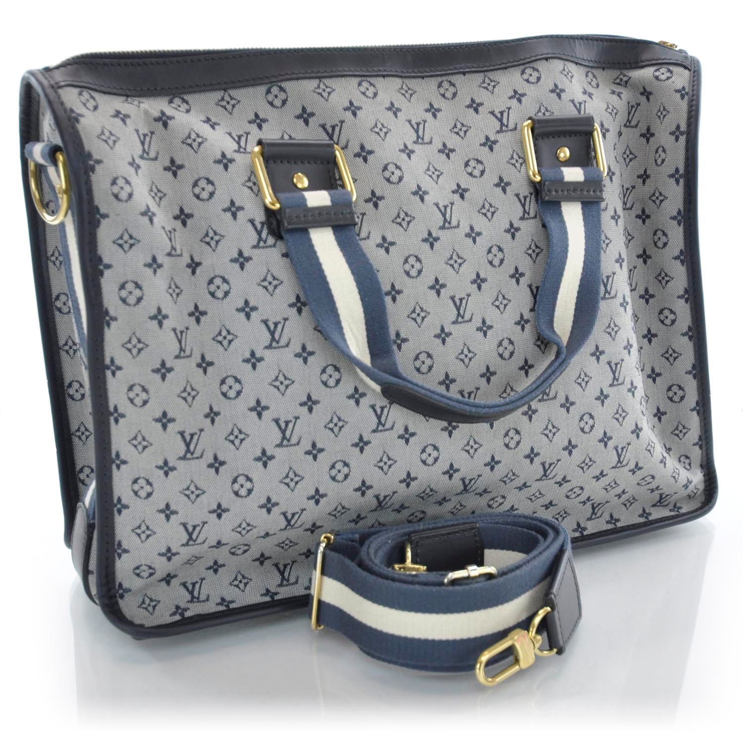 Louis Vuitton Mini Monogram Mary Kate 48H Blue 3 of 11