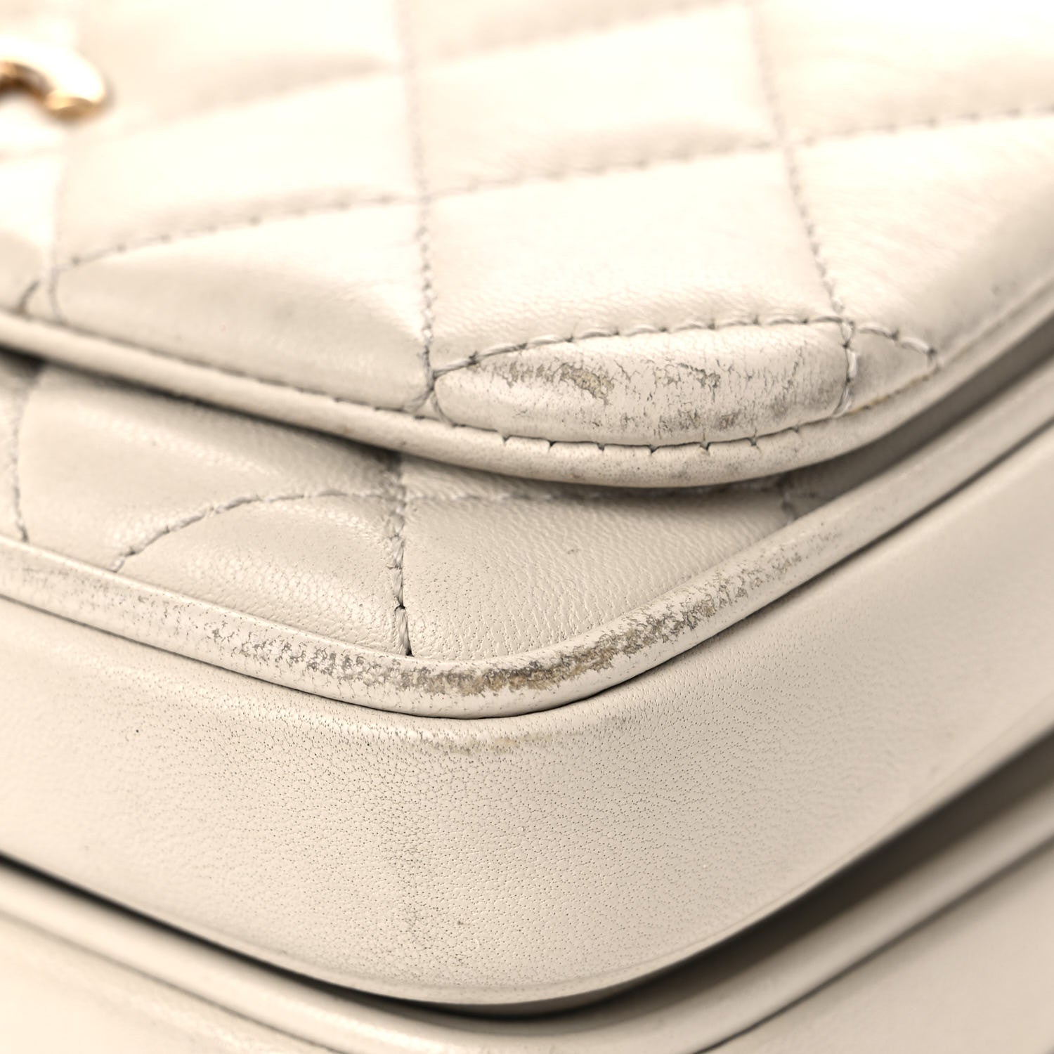 Chanel Lambskin Quilted Mini Citizen Chic Flap Ivory Ivory 8 of 28