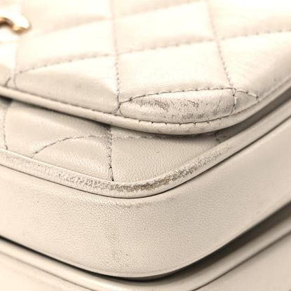 Chanel Lambskin Quilted Mini Citizen Chic Flap Ivory Ivory 8 of 28