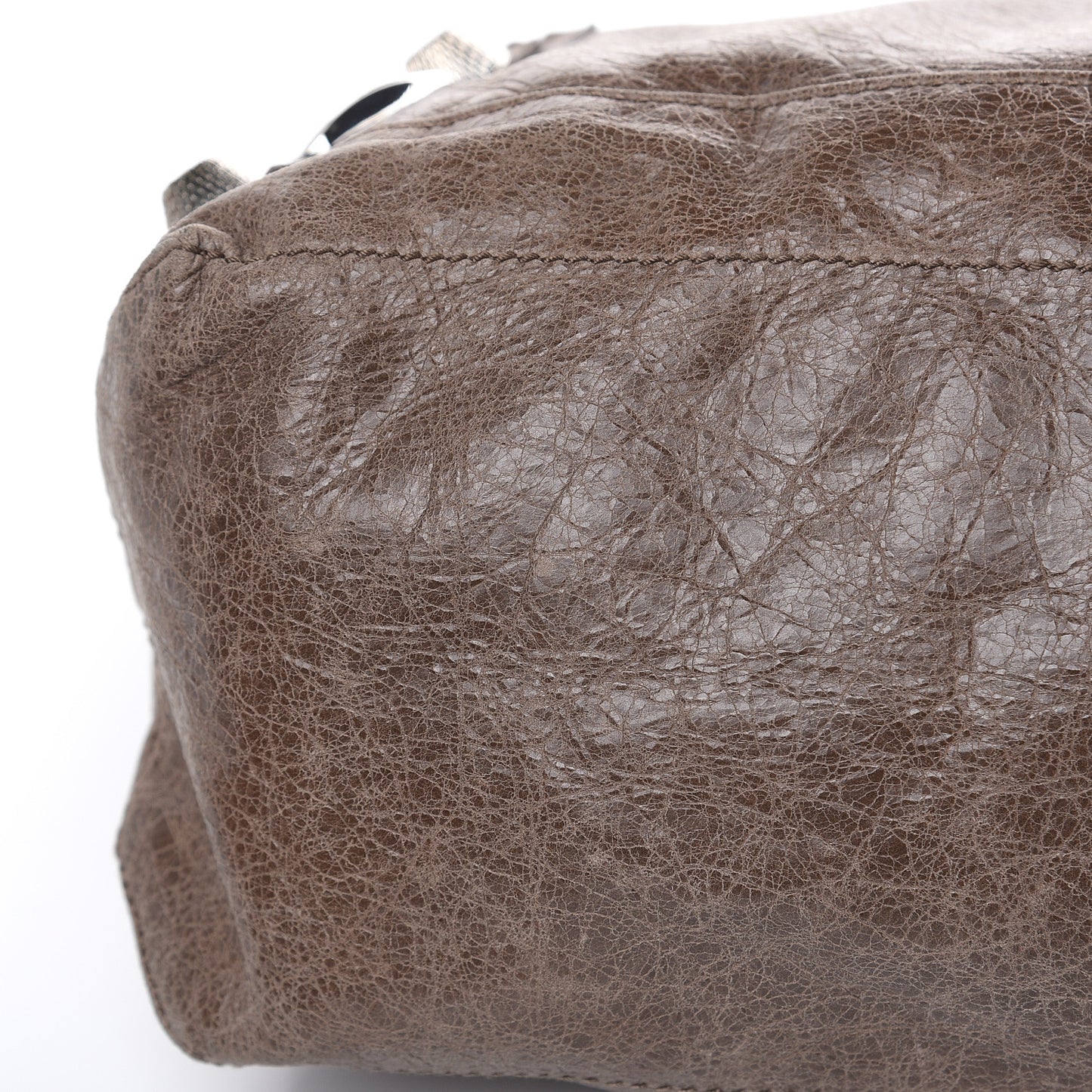 Agneau Giant 21 Silver Hardware Day Hobo Noix