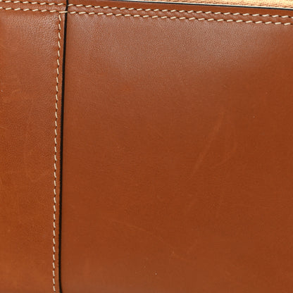 Celine Natural Calfskin Large Zip Around Multifunction Wallet Tan 14 of 16