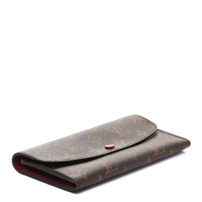 Louis Vuitton Monogram Emilie Wallet Fuchsia 4 of 10