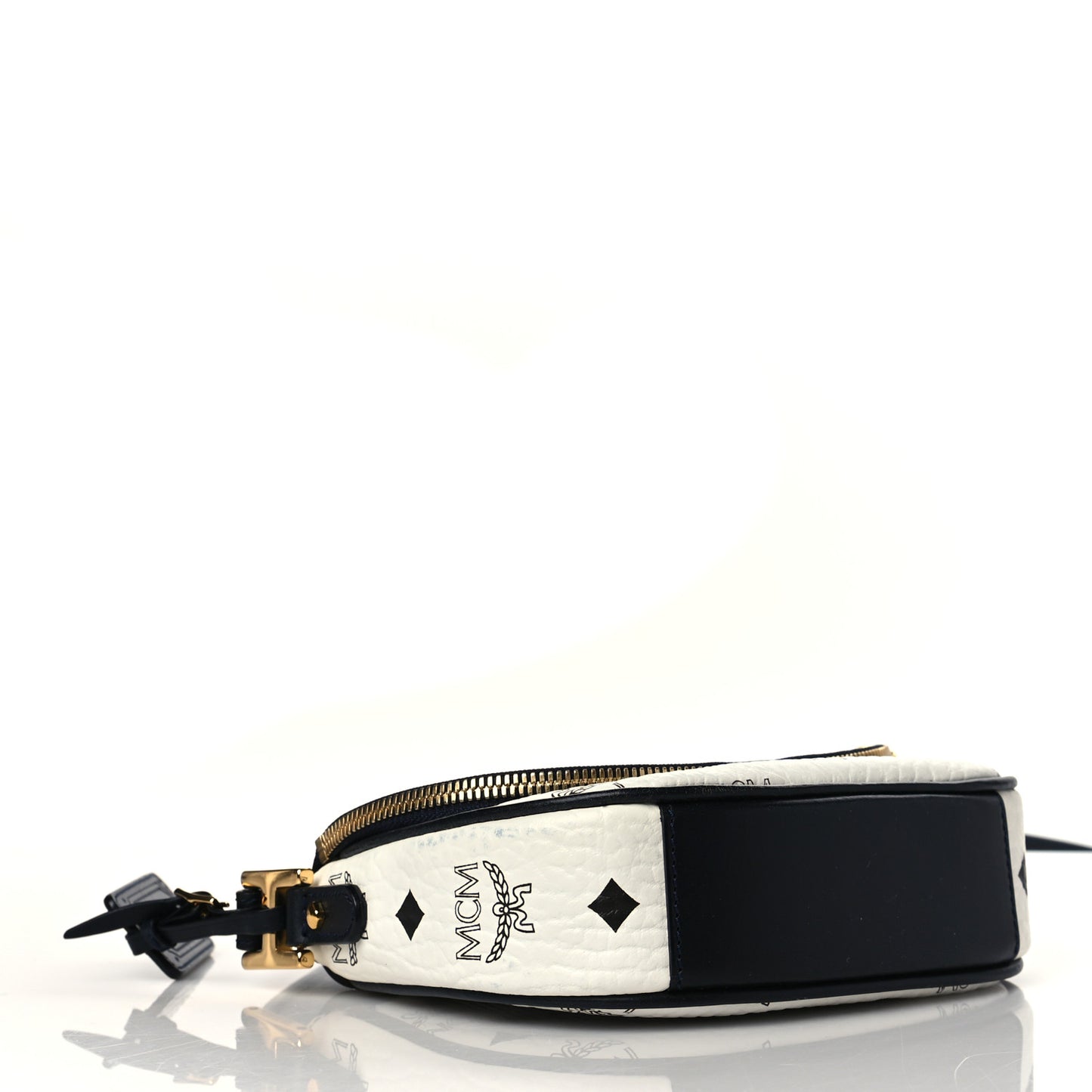 Visetos Mini Heritage Crossbody White Marine