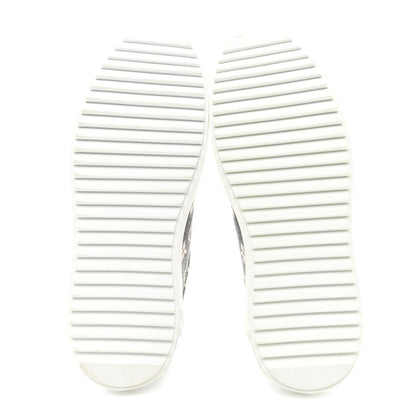 Louis Vuitton Denim Monogram Time Out Sneakers 37.5 5 of 9