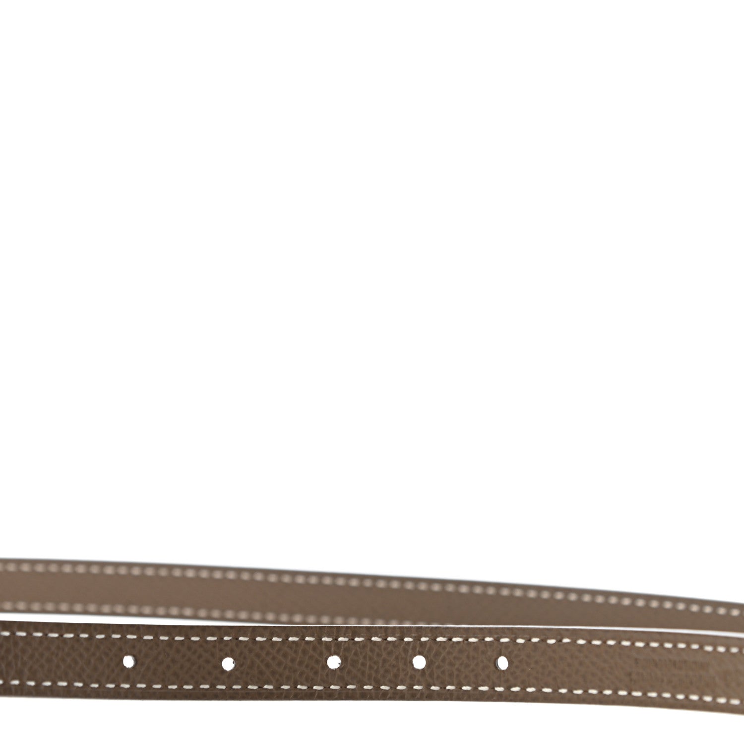Hermes Swift Epsom 13mm Focus Belt 80 Black Etoupe 4 of 7