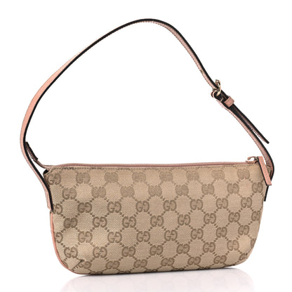 Gucci Monogram Pretty Boat Pochette Pink 2 of 9