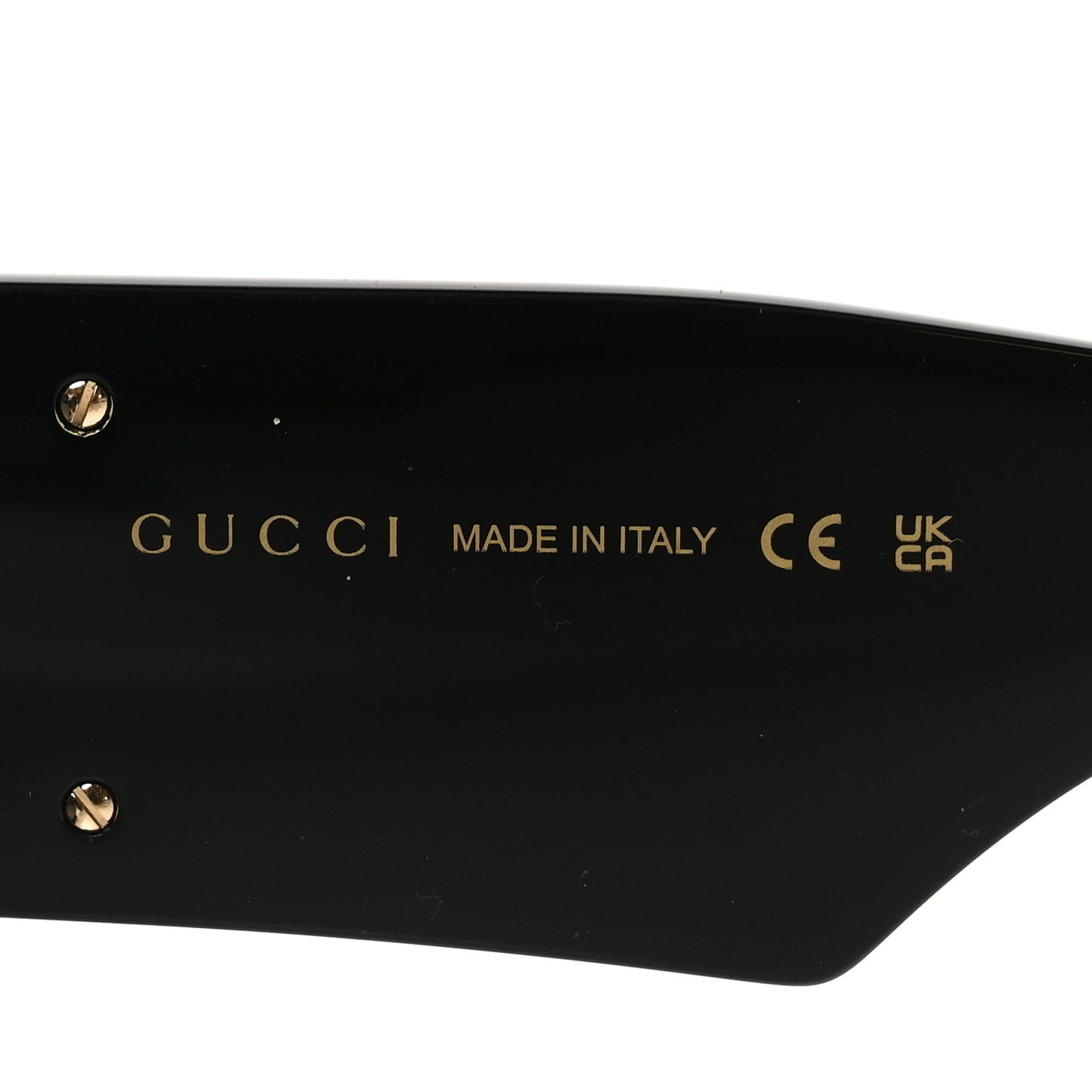 Acetate Square Frame Sunglasses GG0956S Black