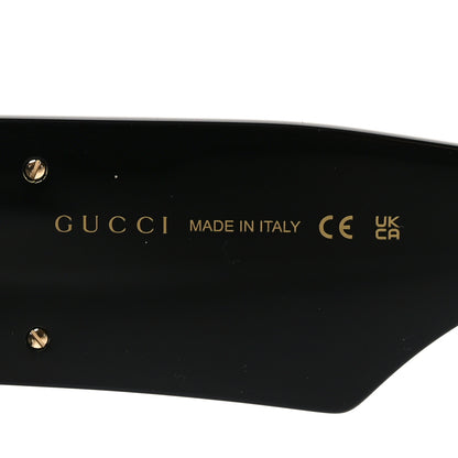 Gucci Acetate Square Frame Sunglasses GG0956S Black 5 of 7