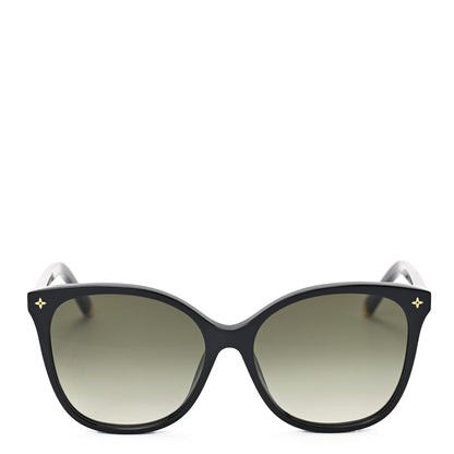 Louis Vuitton Acetate My Monogram Light Cat Eye Sunglasses Z1657E Black 2 of 6