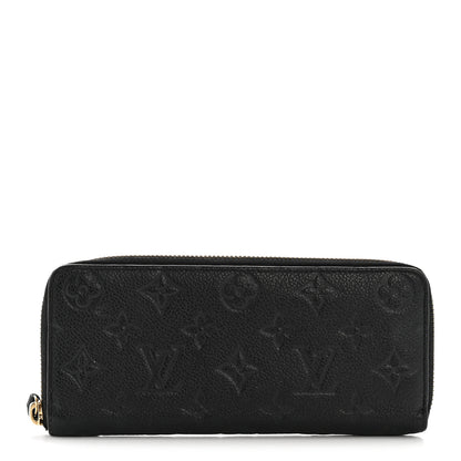 Louis Vuitton Empreinte Clemence Wallet Black 1 of 11