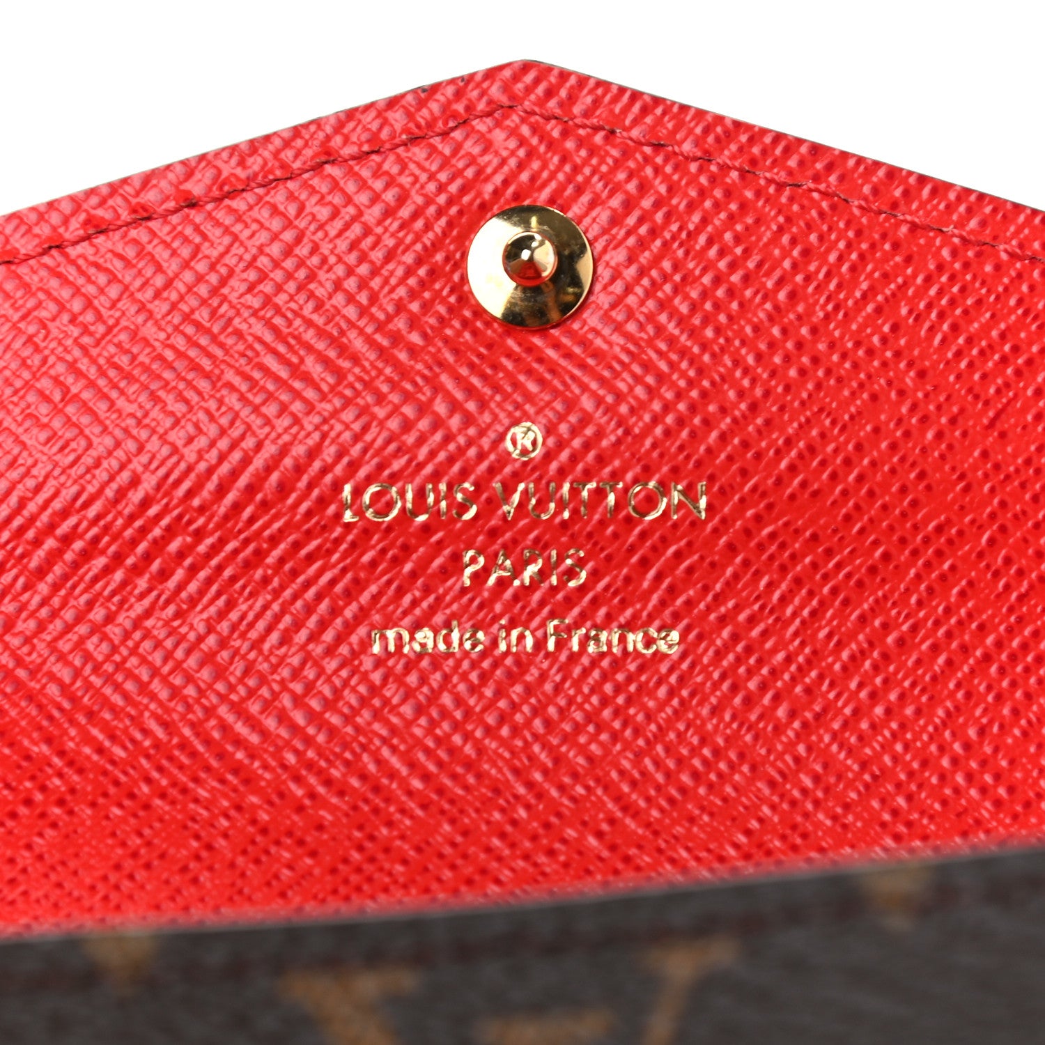 Louis Vuitton Monogram Sarah Multicartes Coquelicot 6 of 9
