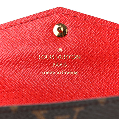 Louis Vuitton Monogram Sarah Multicartes Coquelicot 6 of 9