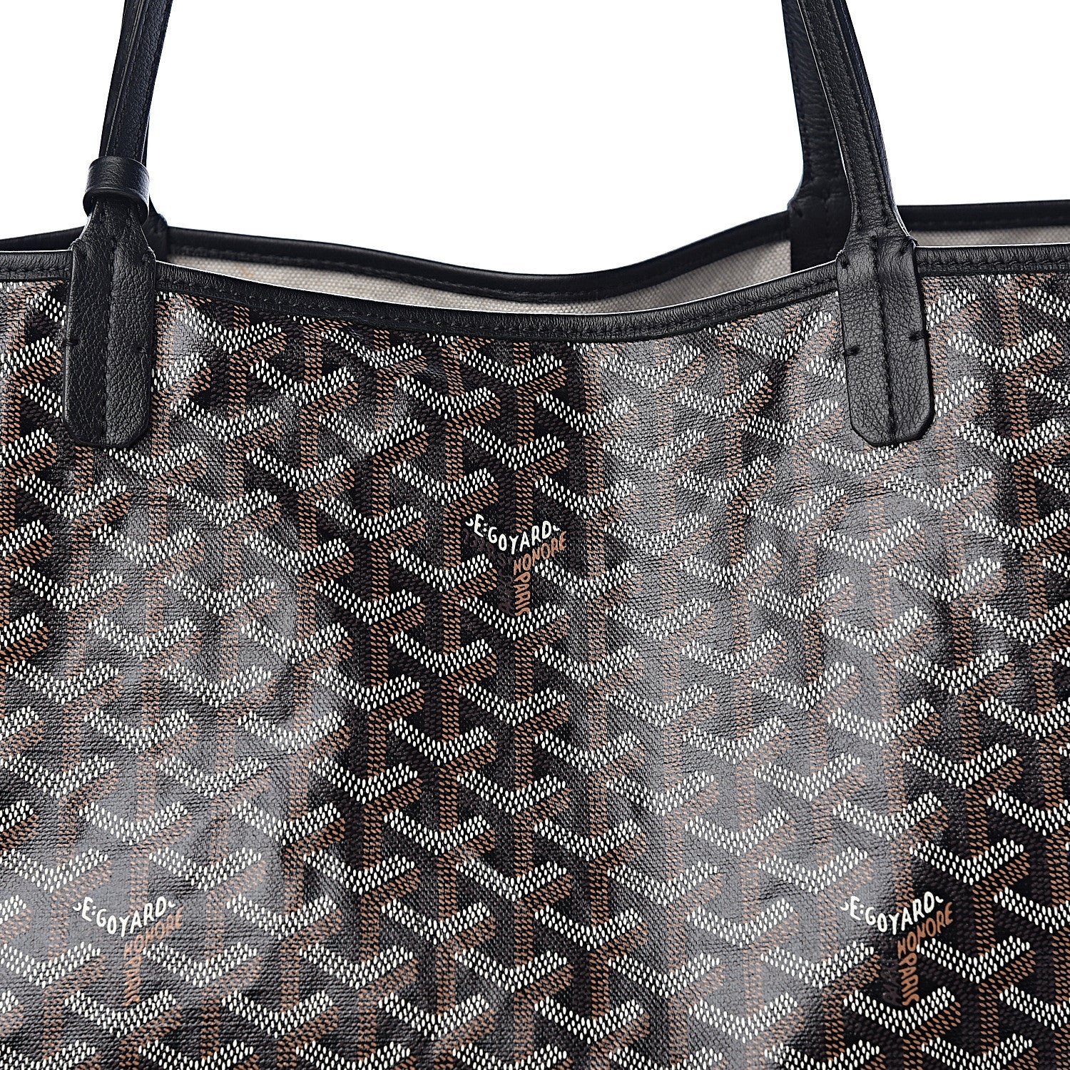 Goyard Goyardine Saint Louis GM Black 9 of 12