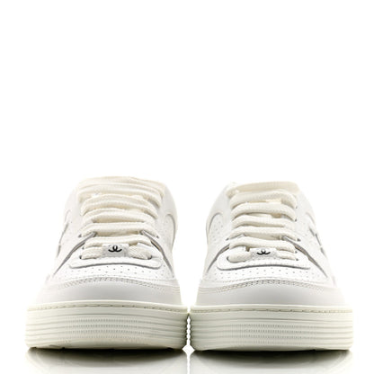 Chanel Calfskin CC Womens Sneakers 36 White 2 of 11