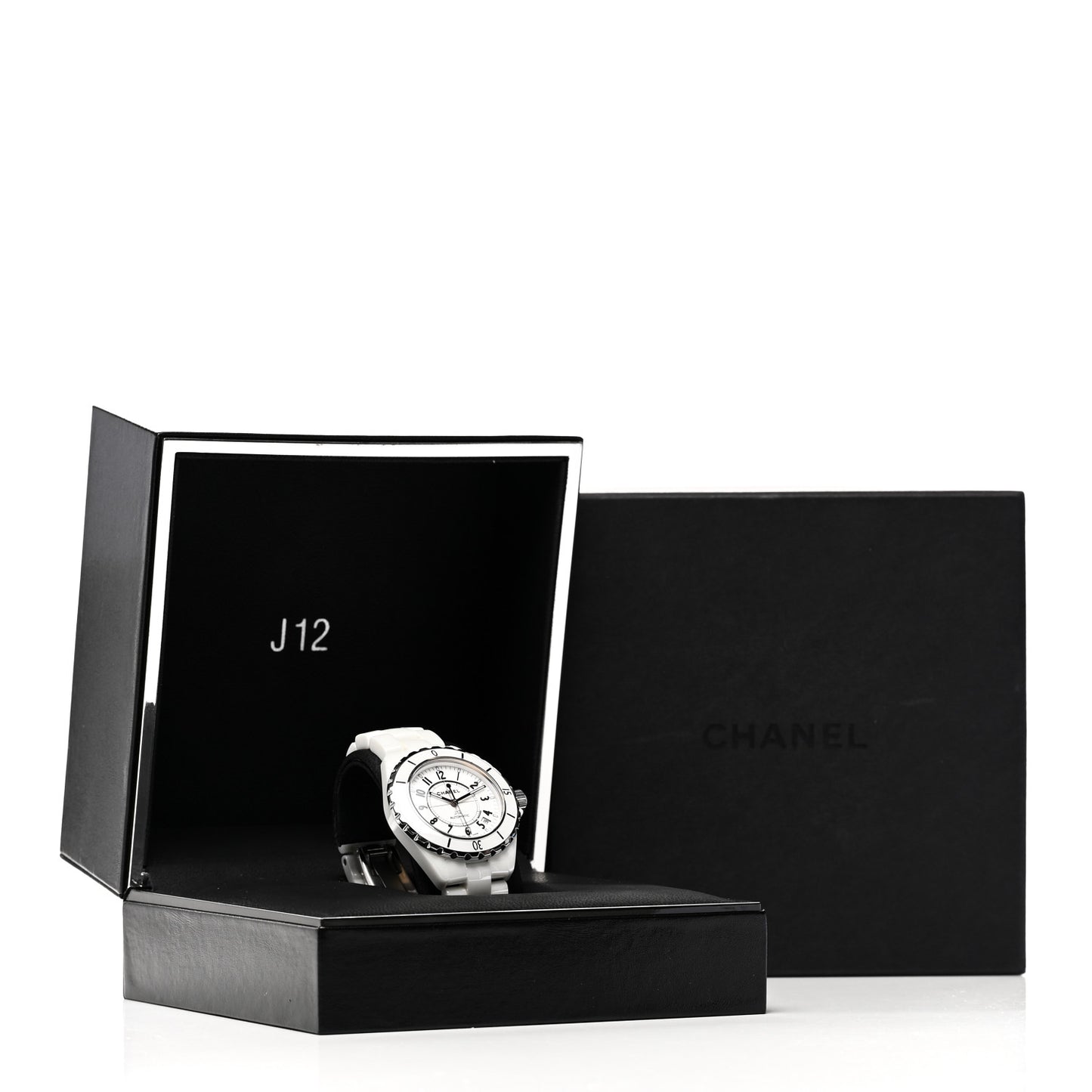 Stainless Steel Ceramic 38mm J12 Automatic Watch White