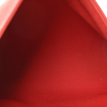Hermes Vache Hunter Toile Herbag Zip 31 PM Rouge Tomate Natural 6 of 11