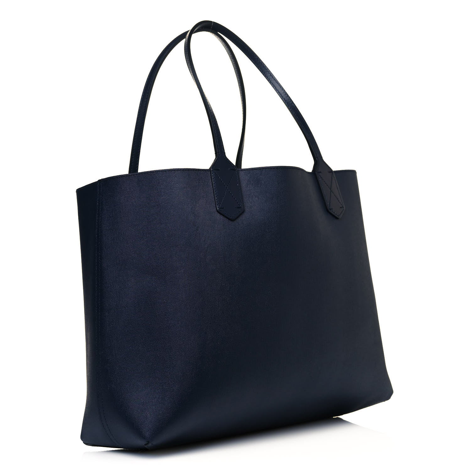 Gucci GG Supreme Monogram Blooms Medium Reversible Tote Beige Blue Navy 7 of 10