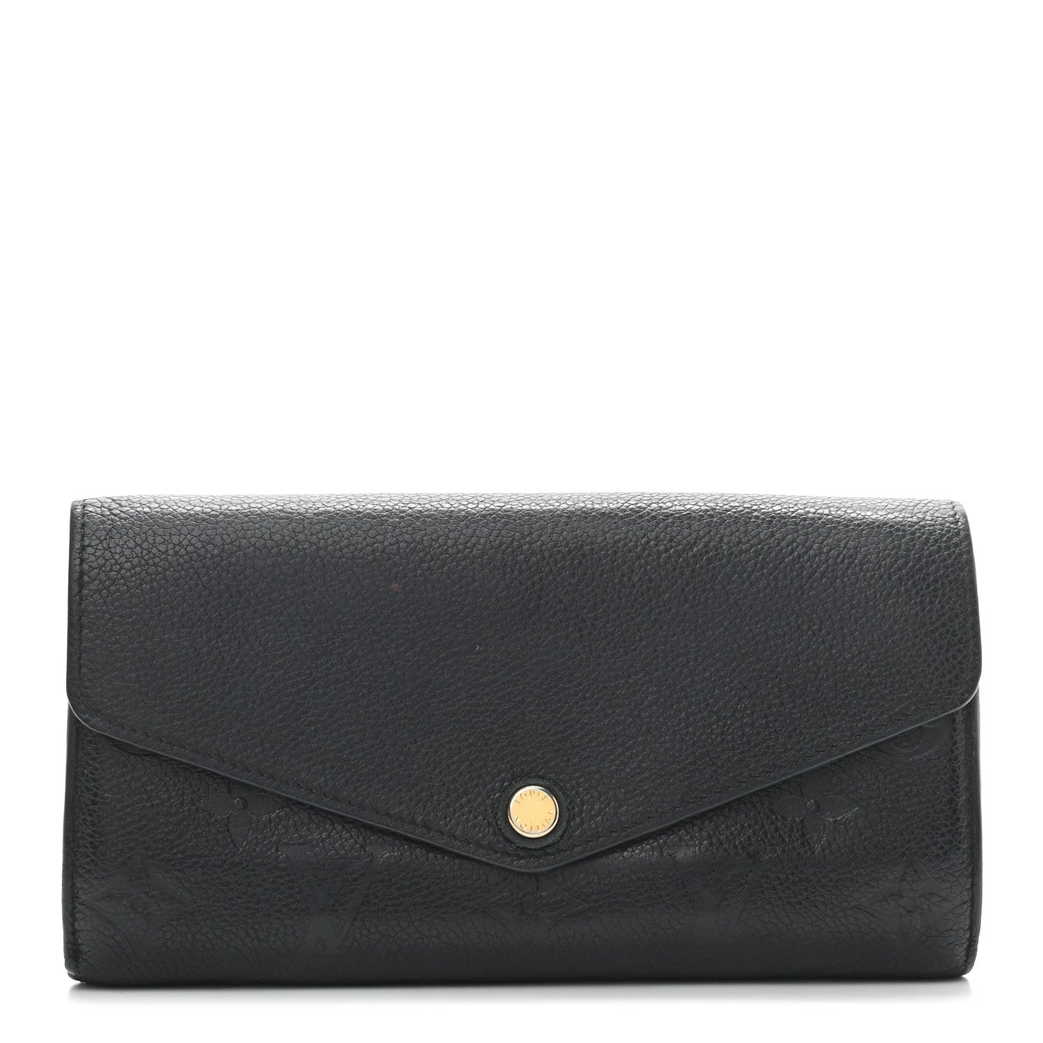 Louis Vuitton Empreinte Sarah Wallet NM Black 1 of 6