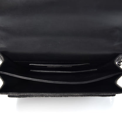 Saint Laurent Denim Medium Monogram Sunset Black 5 of 7