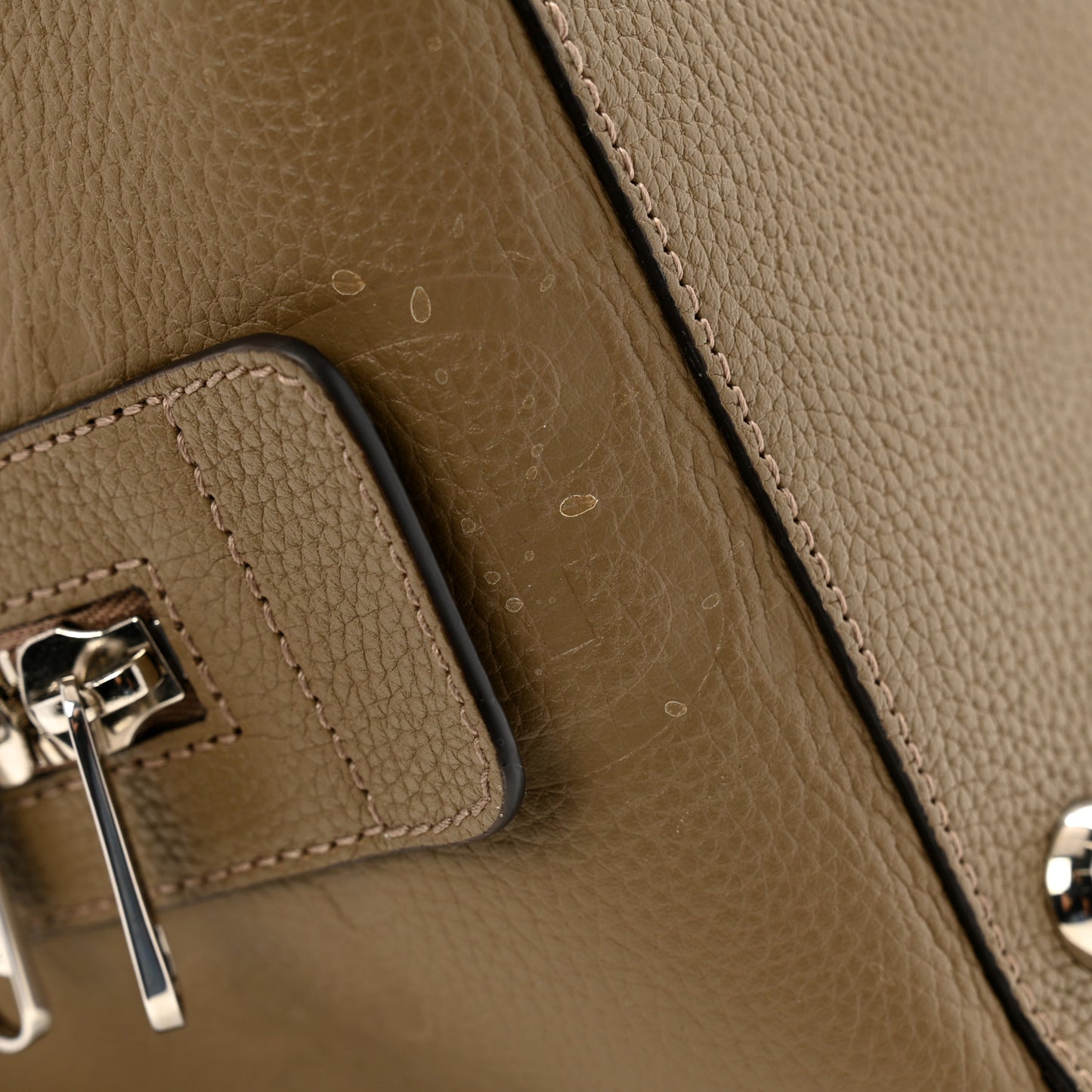 Piuma Calfskin Jumbo GG Embossed Large Duffle Bag Good Taupe